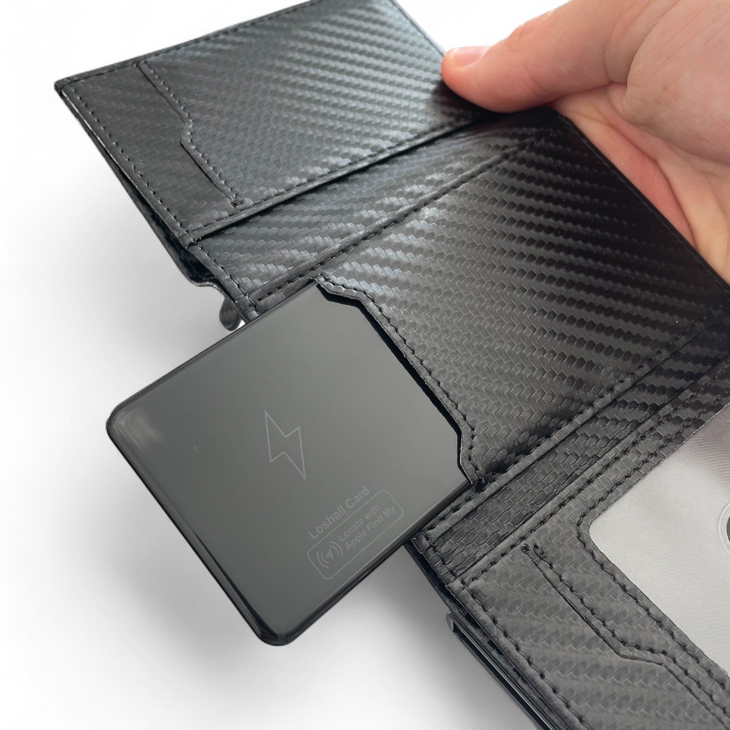 Travel Companion Black Tracking Card