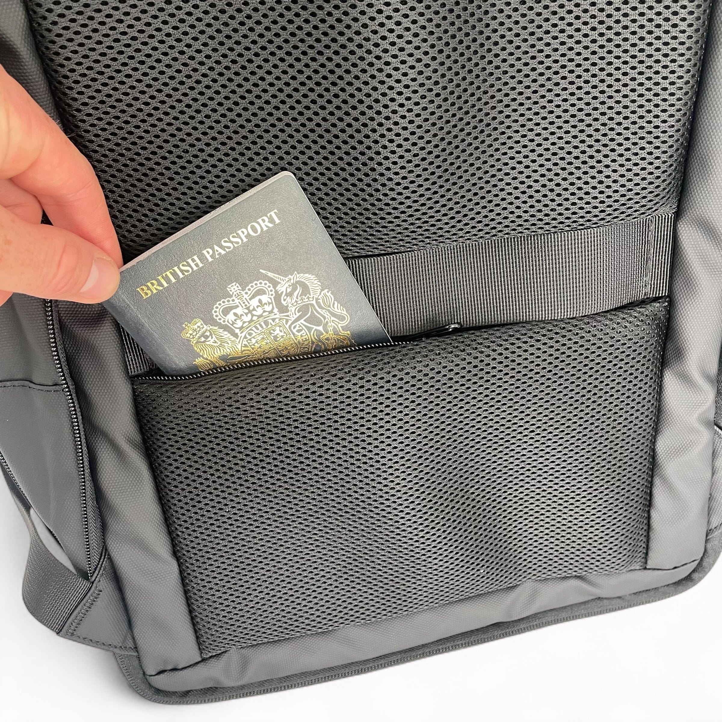 Travel Companion Commuter Backpack Black Hardshell Backpack