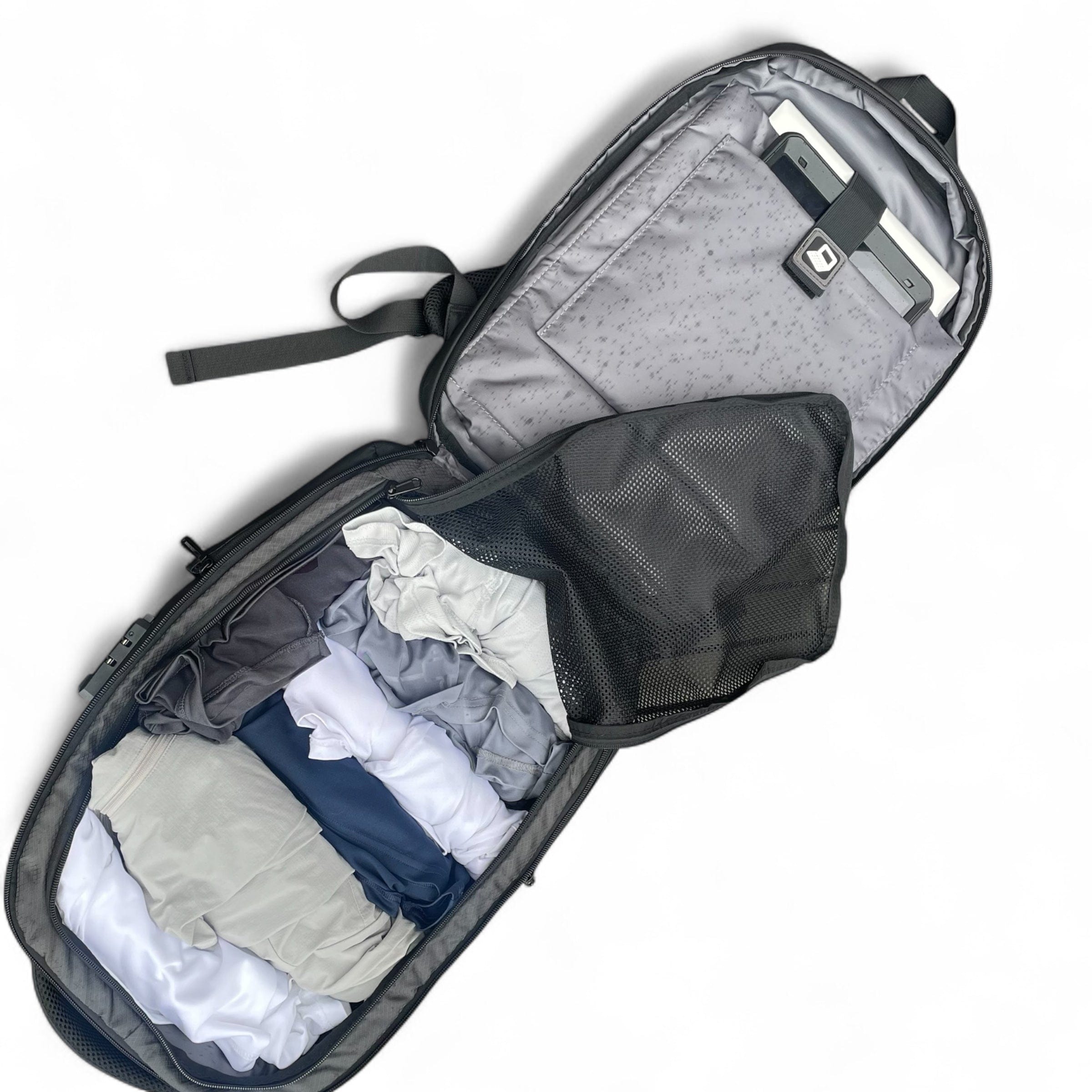 Travel Companion Commuter Backpack Black Hardshell Backpack