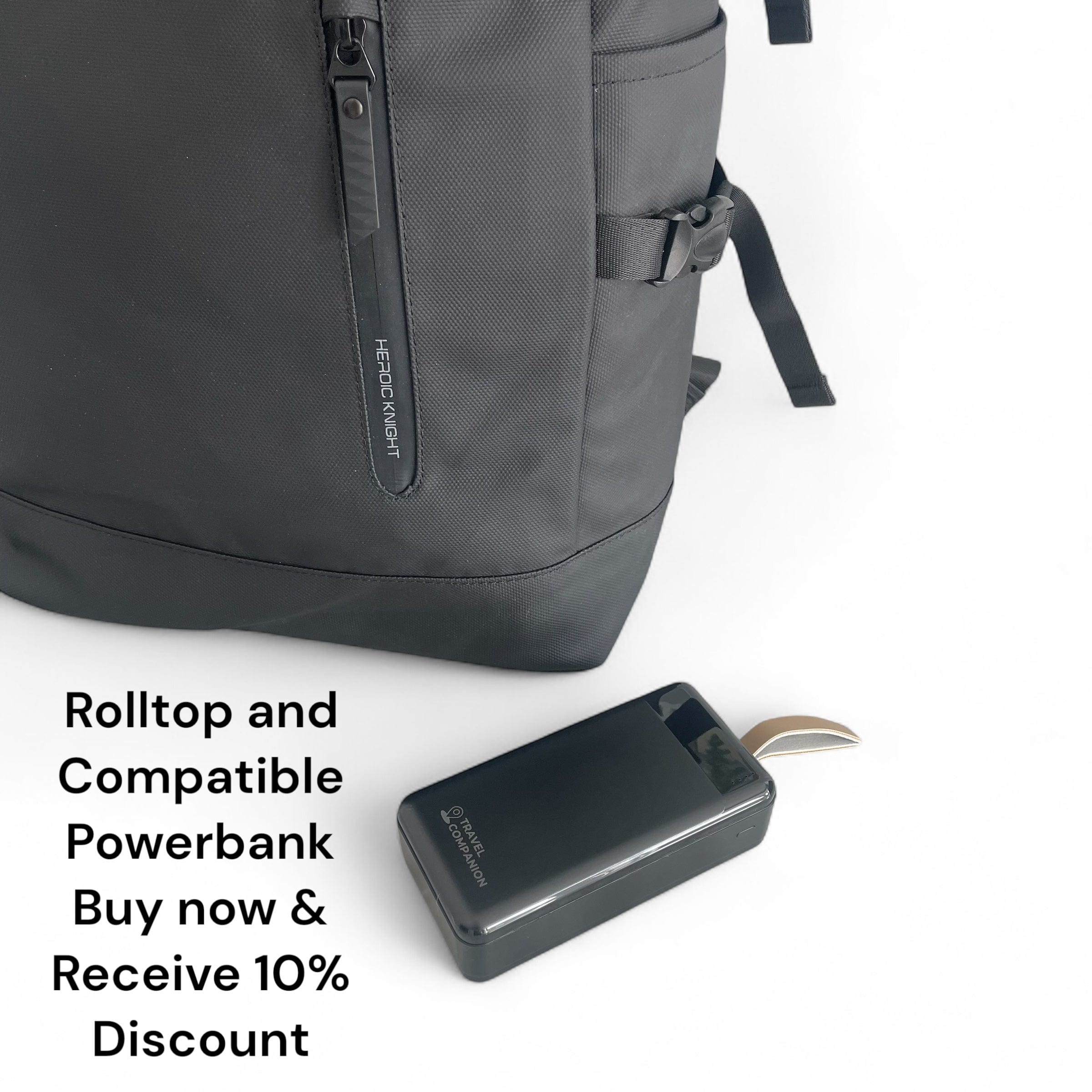 Travel Companion Commuter Backpack Rolltop Backpack