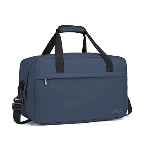 Travel Companion Navy / UNITED KINGDOM Kono 35x20x20 Cabin Bag Under Seat Ryanair Flight Carry On Bag Sports Travel Duffel Holdall Hand Luggage 14L Unisex