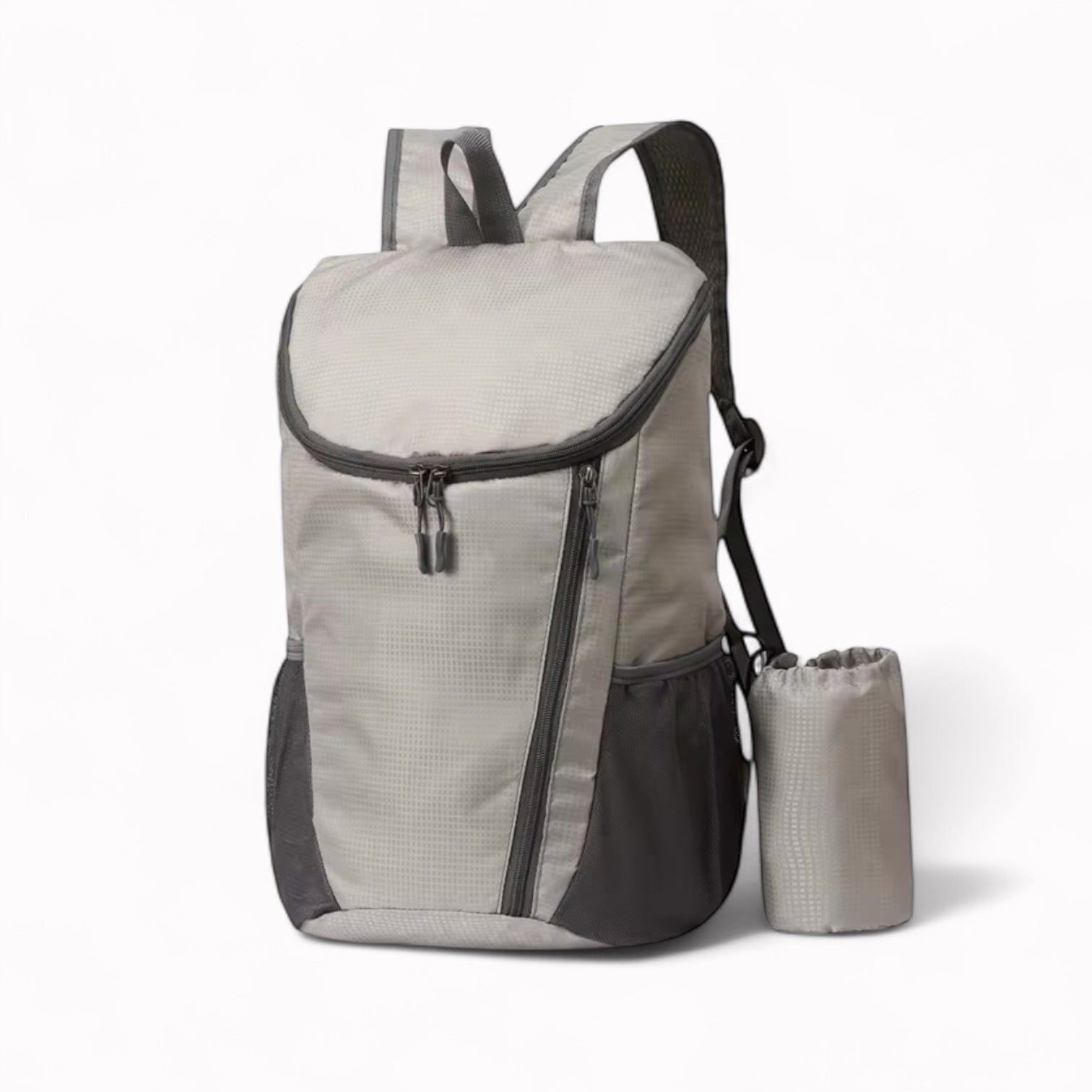 Travel Companion Outdoor Backpack Grey Foldable Backpack