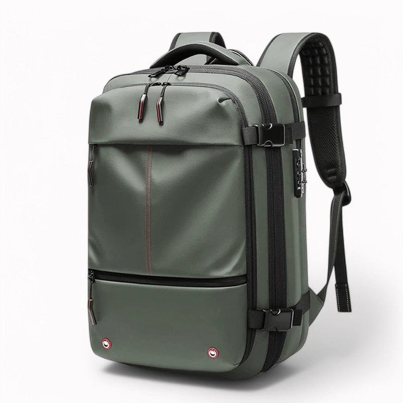 Travel Companion Travel Backpack Green without vacuum pump The Spacesaver Travel Bag