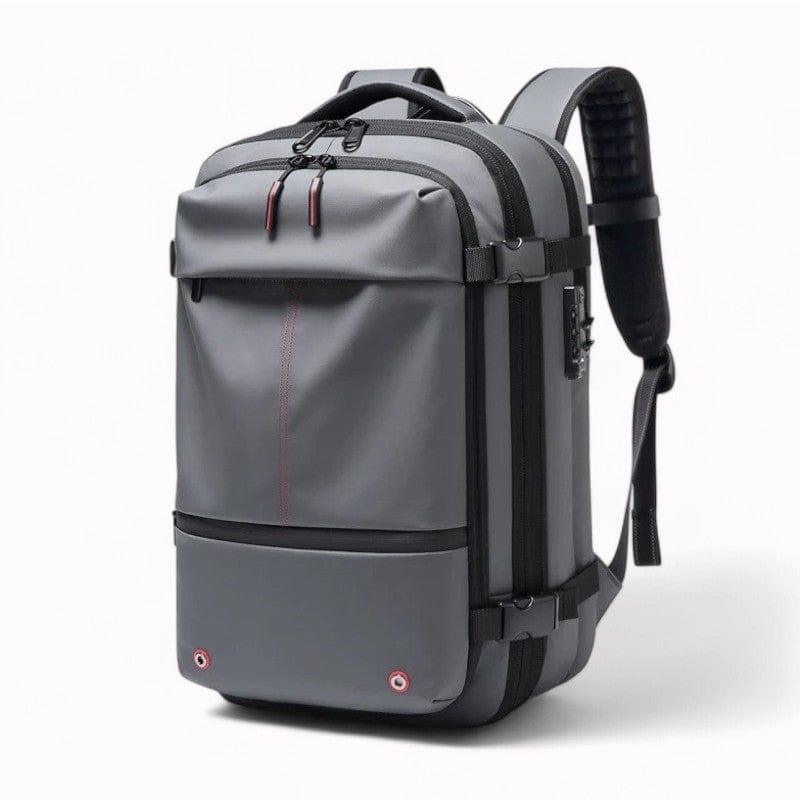 Travel Companion Travel Backpack Grey without vacuum pump The Spacesaver Travel Bag