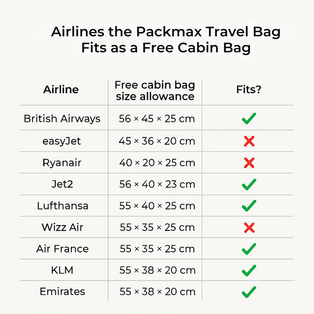 Travel Companion Travel Backpack The Packmax Travel Bag