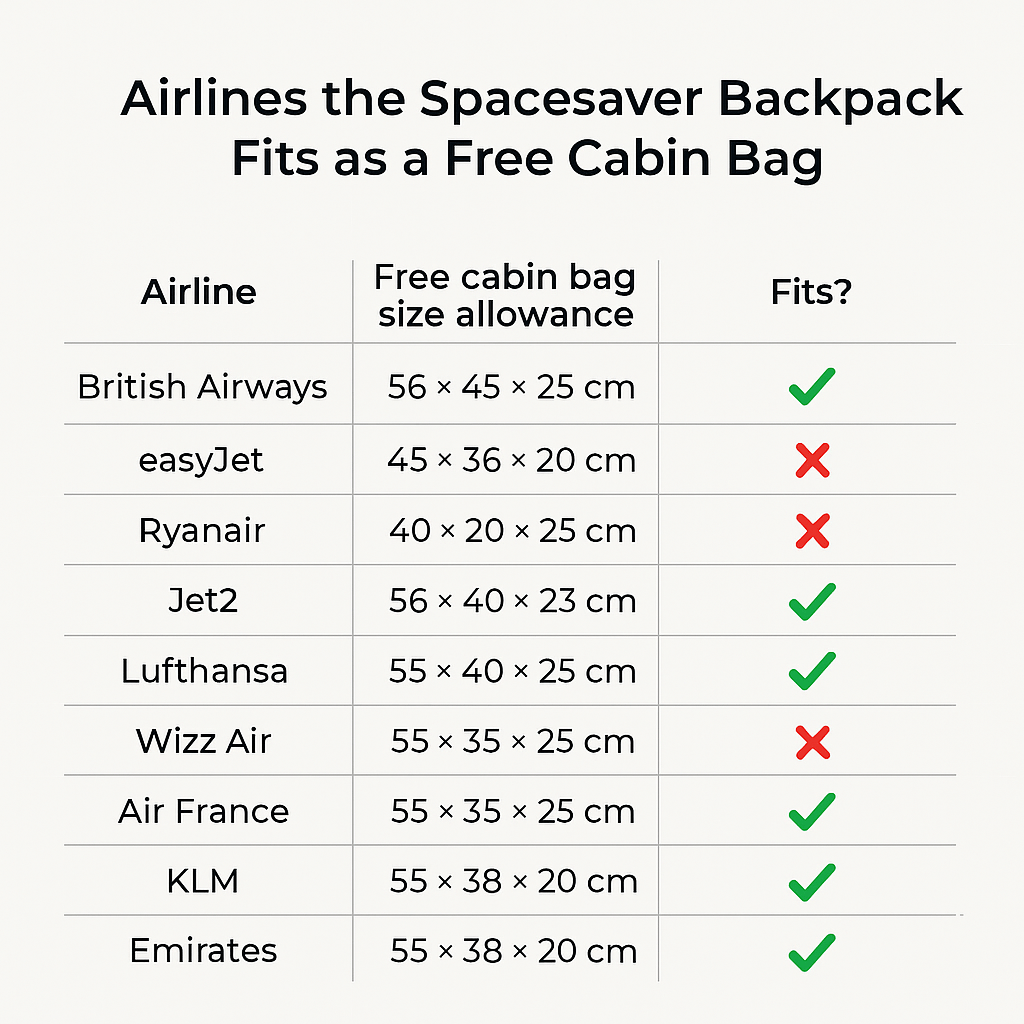 Travel Companion Travel Backpack The Spacesaver Travel Bag