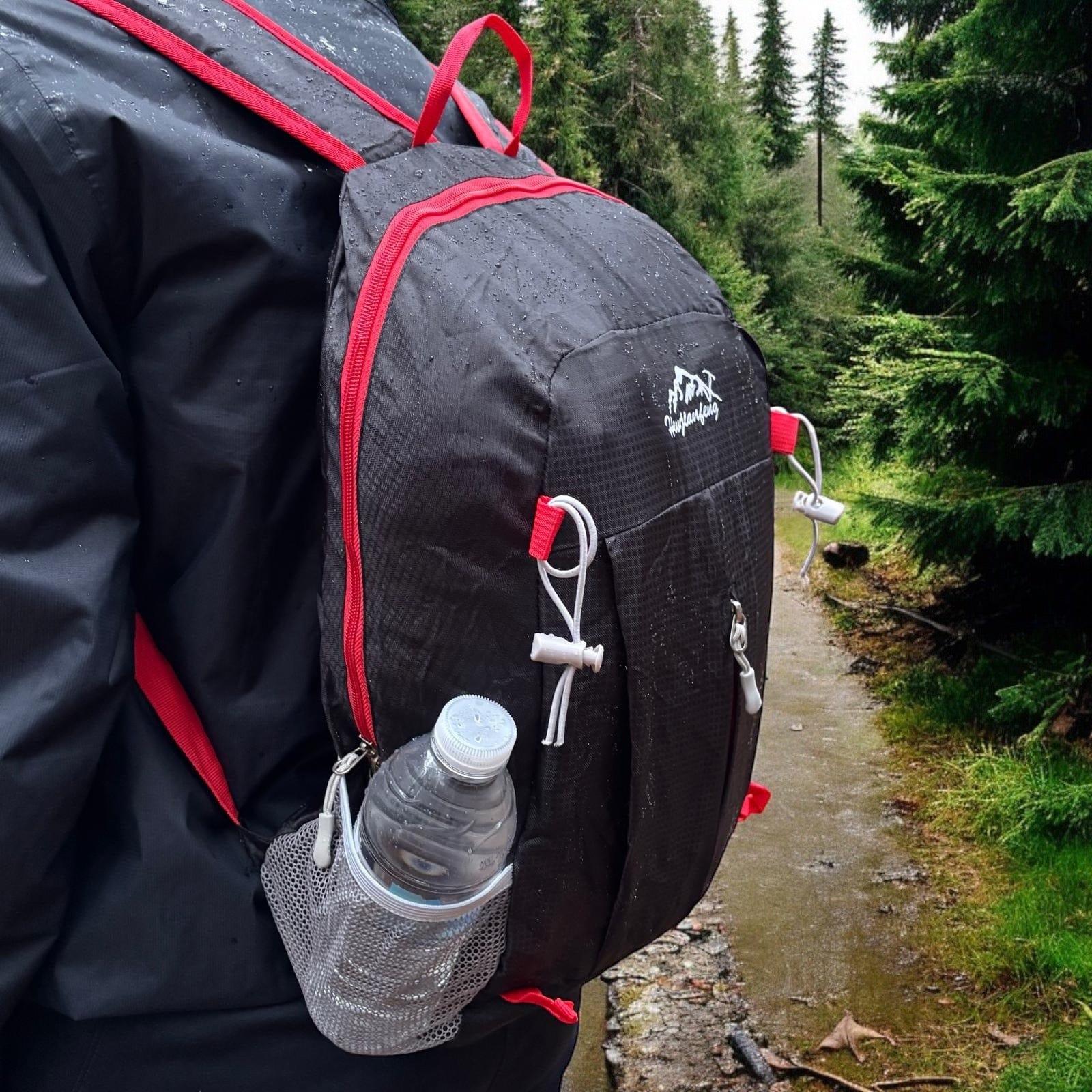 The Foldable Backpack by Travel companion. This Backpack is your ideal companion for those walks in the hills. lightweight and durable design, it has 17 litres of capacity for all your hiking essentials. Then when your finished simply fold it away to a third of its size.