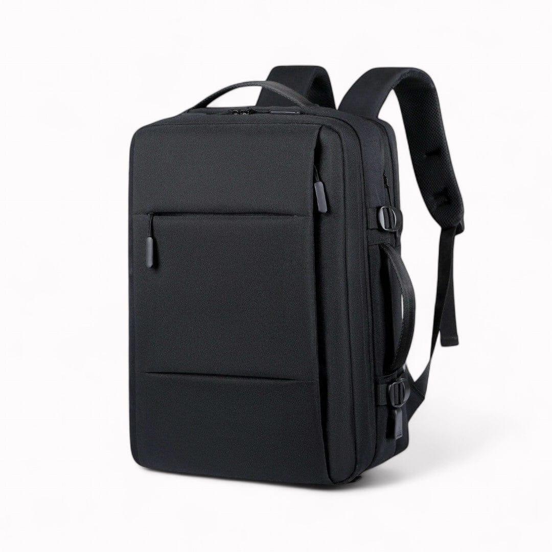 The Venturepack by Travel Companion. With its built in USB charging port, padded laptop compartment expandable zip design and durable materials this backpack is your perfect companion no matter where your tip takes you.