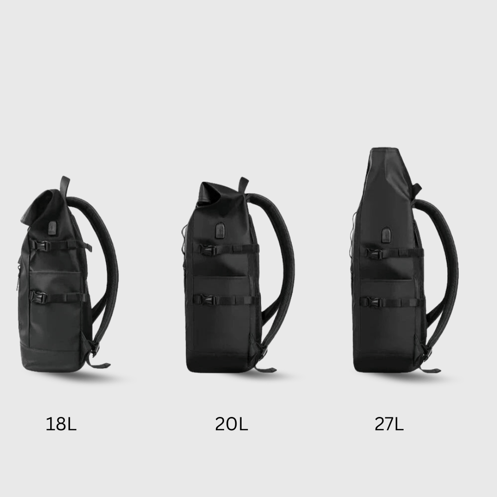 Rolltop Backpack Travel Companion