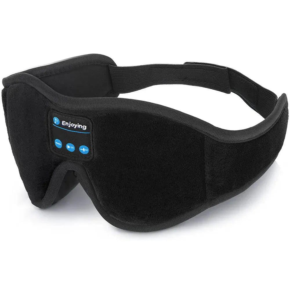 Travel Companion Black Bluetooth Sleep Mask