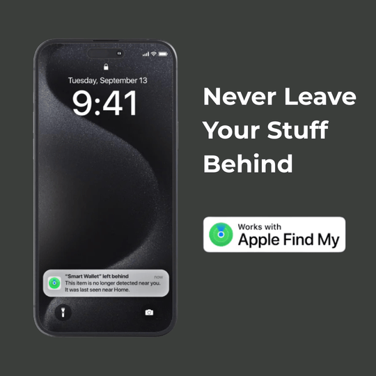 Travel Companion Black Tracking Card