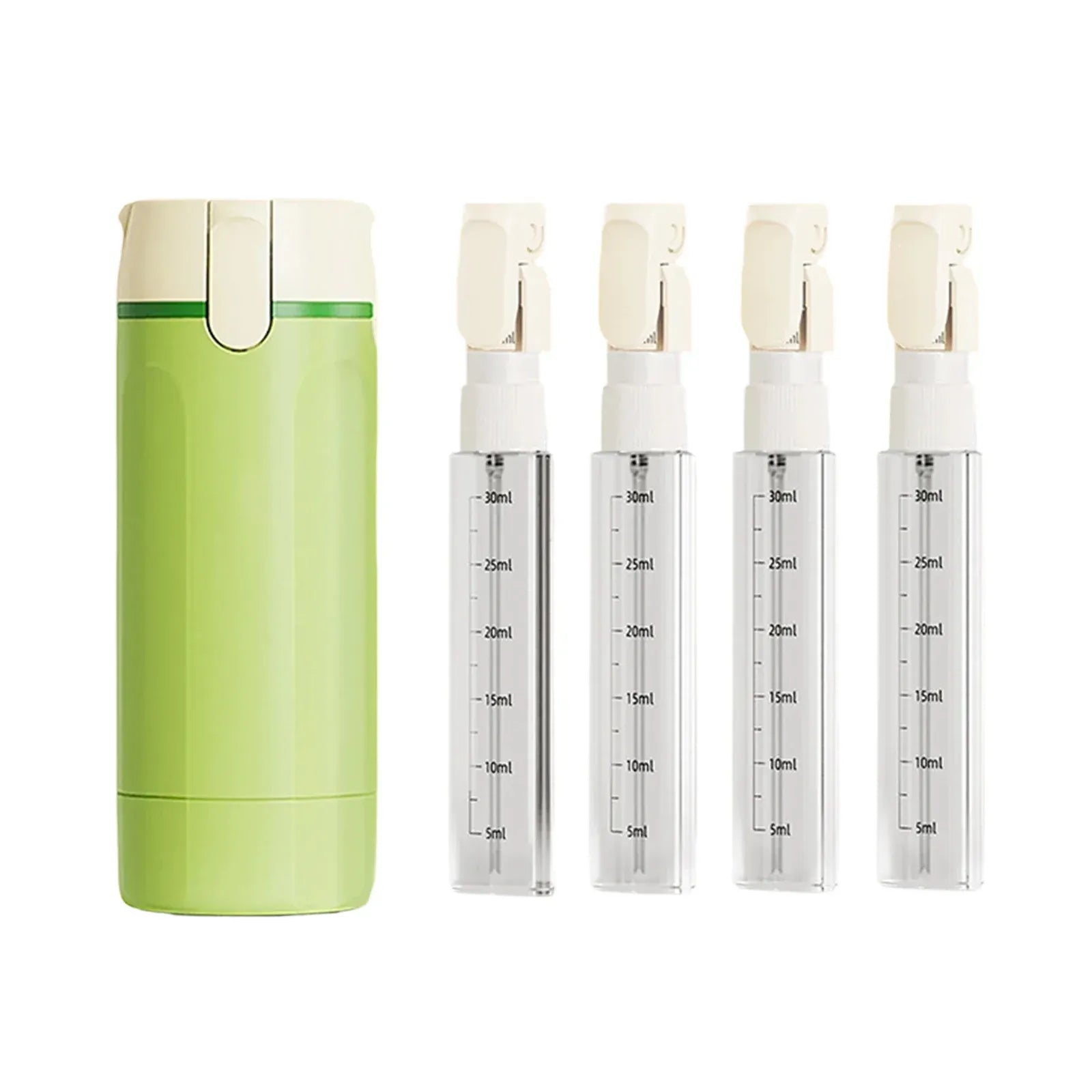 Travel Companion Green 4-in-1 Travel Liquid Dispenser