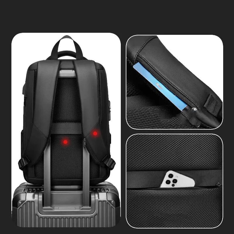 Travel Companion Hardshell Backpack with USB port and TSA Anti-theft lock