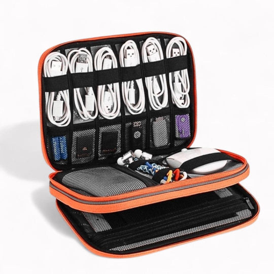 Travel Companion Travel Accessories Grey - Medium Cable Organiser