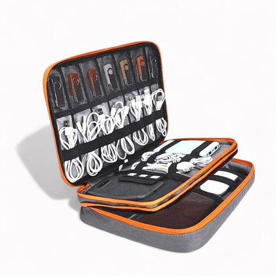 Travel Companion Travel Accessories Grey - XL Cable Organiser