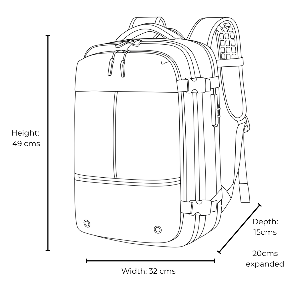 Travel Companion Travel Backpack The Spacesaver Travel Bag